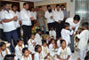 BIRTHDAY CELEBRATION OF SWABHIMAN SANGHATANA PRESIDENT & CONGRESS YUVA LEADER NITESH NARAYANRAO RANE IN MUMBAI.