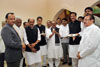 TEA PARTY BY CHIEF MINISTER PRITHVIRAJ CHAVAN BEFORE A EVE OF WINTER SESSION AT NAGPUR. TEA PARTY BY CHIEF MINISTER PRITHVIRAJ CHAVAN BEFORE A EVE OF WINTER SESSION AT NAGPUR.