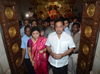 MINISTER NARAYANRAO RANE WITH WIFE SMT. NILAMTAI RANE AT SIDDHIVINAYAK TEMPLE.