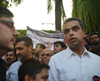 PROTEST !!!! "SAVE CAMPA COLA COMPOUND" AT MARINE DRIVE. PROTEST !!!! "SAVE CAMPA COLA COMPOUND" AT MARINE DRIVE.
