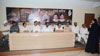 MRCC President Prof.Janardan Chandurkar during Minority Cell meeting at Rajiv Gandhi bhavan.
