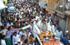 Congress/NCP/PRP (Kawade)/ Republican Party of India (Democratic) Alliance MP.Candidate Gurudas Kamat Rally at jogeshwari.
