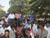 RPI PRESIDENT RAMDAS ATHAWALE IN RALLY AT BANDRA. RPI PRESIDENT RAMDAS ATHAWALE IN RALLY AT BANDRA.