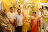 Minister Narayanrao Rane took Ganpati Darshan at MLA Kripashankar Singh Residence Bandra.
