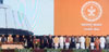 Oath Taking Ceremony of Chief Minister and Minister's of Maharashtra at Wankhede Stadium Mumbai. Oath Taking Ceremony of Chief Minister and Minister's of Maharashtra at Wankhede Stadium Mumbai.
