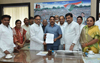 Maharashtra Pradesh Congress Committee Leaders at Tilak Bhavan Dadar.