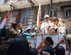 MRCC President & Congress NCP Candidate Milind Deora with Urmila Matondkar Rally at Girgaon.