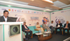 MINISTER NARAYANRAO RANE AT WTC DURING 3RD GES AT WTC.