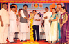 MINISTER NARAYANRAO RANE & MINISTER HARSHVARDHAN PATIL AT KANKAVLI.
