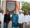UNION MINISTER GURUDAS KAMAT INUAGRATING SAMAJ KALYAN KENDRA GARDEN, SPORTS GROUND IN HIS CONSTITUENCY AT GOREGAON.