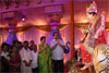MINISTER NARAYANRAO RANE WITH WIFE SMT.NILAMTAI RANE FOR DEVI DARSHAN AT THANE.
