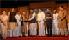 CHIEF MINISTER PRITHVIRAJ CHAVAN & DY.CHIEF MINISTER AJITDADA PAWAR  AT RAVINDRA NATYA MANDIR.