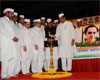 ON THE OCCASION OF 20TH DEATH ANNIVERSARY OF BHARATRATNA LATE PRIME MINISTER RAJIV GANDHI AT MUMBAI AT RAVINDRA NATYA MANDIR PRABHADEVI.
