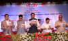 CHIEF MINISTER PRITHVIRAJ CHAVAN & MINISTER BALASAHEB THORAT CELEBRATING REVENUE DAY AT NAGPUR.