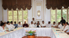 CHIEF MINISTER PRITHVIRAJ CHAVAN & CONGRESS MP's,MLA's & MINISTER's MEETING WITH TRADERS ON ISSUE OF LBT AT SAHYADRI GUEST HOUSE. CHIEF MINISTER PRITHVIRAJ CHAVAN & CONGRESS MP's,MLA's & MINISTER's MEETING WITH TRADERS ON ISSUE OF LBT AT SAHYADRI GUEST HOUSE.