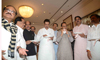 CHIEF MINISTER PRITHVIRAJ CHAVAN TEA PARTY BEFORE SESSION AT SAHYADRI GUEST HOUSE MALBAR HILL. CHIEF MINISTER PRITHVIRAJ CHAVAN TEA PARTY BEFORE SESSION AT SAHYADRI GUEST HOUSE MALBAR HILL.