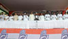 Leader's Paying Tribute To"KRANTI STAMBHA" on the Occasion of "KRANTI DIN" at Gowalia Tank August Kranti Maidan Mumbai. Leader's Paying Tribute To"KRANTI STAMBHA" on the Occasion of "KRANTI DIN" at Gowalia Tank August Kranti Maidan Mumbai.