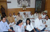 Maharashtra State Congress Committee Pay Tribute to Father of the Nation Mahatma Gandhi on His Death Anniversary at Tilak Bhavan Dadar.