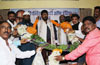 RPI Leader MP Ramdas Athawale at Newzland Hostel Goregaon. RPI Leader MP Ramdas Athawale at Newzland Hostel Goregaon.