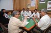 MLA Amin Patel Meeting with Add.Com.Sanjay Deshmukh at BMC Head Office.