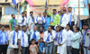 RPI Party Workar's Protest Against SRA at Maharashtra Chowk Jogeshwari.
