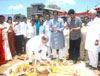 M.P.GURUDAS KAMAT & MLA RAJHANS SINGH AT KURAR VILLAGE MALAD.