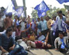 RPI Protest at Chembur Mono Rail Station.