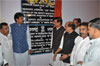 CHIEF MINISTER PRITHVIRAJ CHAVAN, MPCC PRESIDENT MANIKRAO THAKRE, MRCC PRESIDENT KRIPASHANKAR SINGH AT KANDIVLI.