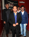 MAHARASHTRA KALANIDHI PRESIDENT NITESH RANE DURING PREMIER SHOW OF MARATHI CINEMA "DUNIYADARI" AT JUHU PVR.