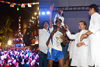 SWABHIMAAN SANGHATNA PRESIDENT NITESH NARAYANRAO RANE VISIT"S DAHI HANDI SARAV SHIBIR"S IN MUMBAI.