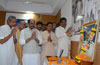 Maharashtra State Congress Committee Pay Tribute to Father of the Nation Mahatma Gandhi on His Death Anniversary at Tilak Bhavan Dadar.