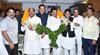 MPCC Leaders Meeting at Tilak Bhavan.