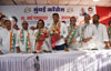 Mumbai Congress Felicitates Minister Varshatai Gaikwad & Minister Aslam Shaikh at Rajiv Gandhi Bhavan.
