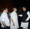 CHEIF MINISTER PRITHVIRAJ CHAVAN,AICC INCHARGE MOHAN PRAKASH & MINISTER NARAYAN RANE AT KARANJA URAN DIST.RAIGAD.