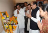 ON THE OCCASION OF 20TH DEATH ANNIVERSARY OF BHARATRATNA LATE PRIME MINISTER RAJIV GANDHI AT MUMBAI.