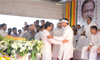 Senior Congress Leader & Ex.Union Minister Murli Deora Funeral in Mumbai.