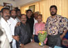 RPI Leader & MP.Ramdas Athawale at Savidhan Bunglow Bandra.
