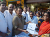 MRCC President Sanjay Nirupam Organised Signature Campaign to Protest against Hike Rates of Electricity Bill. MRCC President Sanjay Nirupam Organised Signature Campaign to Protest against Hike Rates of Electricity Bill.