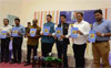 Chief Minister Devendra Fadnavis at Mumbai Marathi Patrakar Sangh.