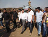MLA Nitesh Narayanrao Rane visit Deonar Dumping Ground Fire Place.
