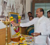 Maharashtra State Congress Paying Tribute to Father of the Nation Mahatma Gandhi on his Death Anniversary at Tilak Bhavan Dadar.