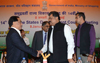 UNION MINISTER G.K.WASAN, MINISTER NARAYANRAO RANE, UNION MINISTER OF STATE MILIND DEORA IN 14th MARITIME STATES DEVELOPMENT COUNCIL MEETING AT TAJ HOTEL.