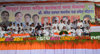 CHIEF MINISTER PRITHVIRAJ CHAVAN,MPCC PRESIDENT MANIKRAO THAKARE & SINDHUDURGH GUARDIAN MINISTER NARAYAN RANE IN CONGRESS PARTY MELAVA AT KANKAVLI.
