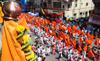 Marathi New Year Gudi-Padwa Festival Celebration at Girgaon in Mumbai.