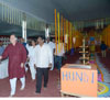 AICC Gen.Sec.& MP.Gurudas Kamat for SWAMI AYYAPPA darshan at Matunga.