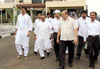 Paying Last Respect to BJP Leader Gopinath Munde at Parli in Beed. Paying Last Respect to BJP Leader Gopinath Munde at Parli in Beed.