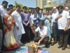 #Shivsena : Bhoomi Poojan of The Hancock Bridge at Sandhurst Road. #Shivsena : Bhoomi Poojan of The Hancock Bridge at Sandhurst Road.