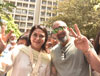 Mumbai North Central LS Congress Candidate Filed Nomination at Bandra Collector Office in presence of her Brother Sanjay Dutt. Mumbai North Central LS Congress Candidate Filed Nomination at Bandra Collector Office in presence of her Brother Sanjay Dutt.