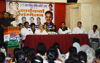 MRCC President Sanjay Nirupam & AICC Gen.Secretary Gurudas Kamat During Block Congress Worker's Meeting at Goregaon. MRCC President Sanjay Nirupam & AICC Gen.Secretary Gurudas Kamat During Block Congress Worker's Meeting at Goregaon.