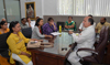EX.UNION MINISTER & MP.GURUDAS KAMAT AT D.N.NAGAR ANDHERI OFFICE. EX.UNION MINISTER & MP.GURUDAS KAMAT AT D.N.NAGAR ANDHERI OFFICE.